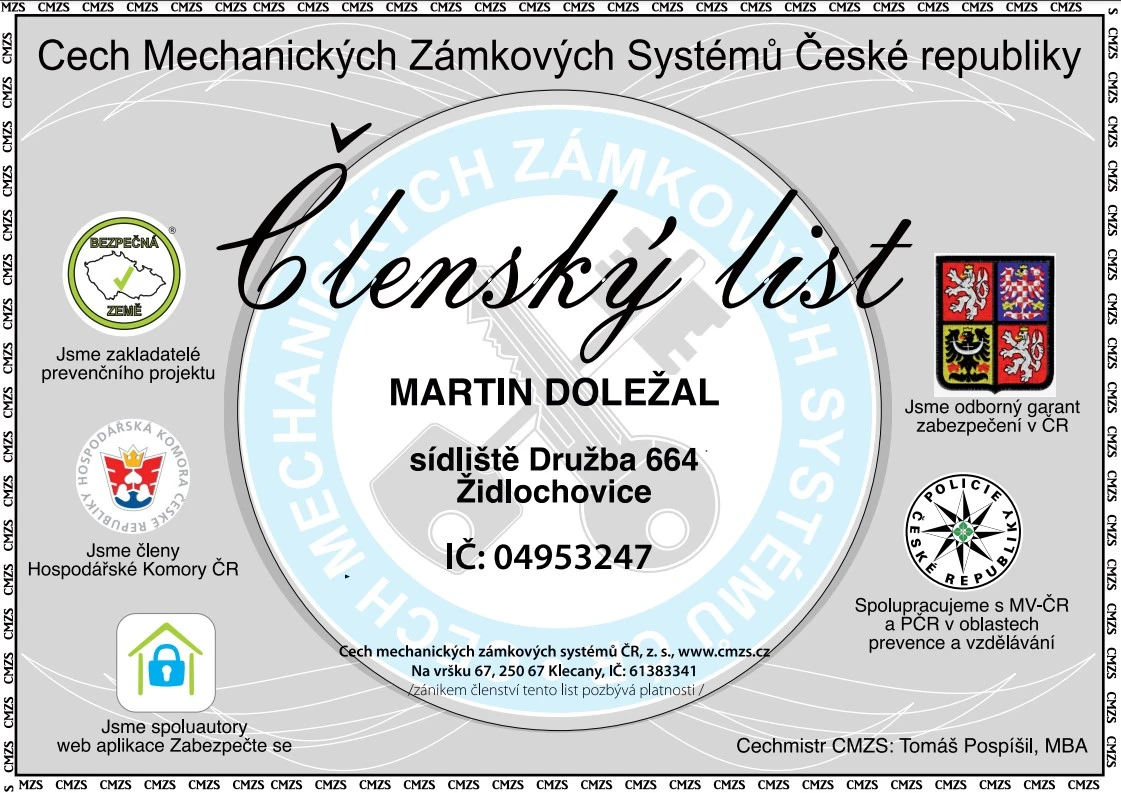Certifikat Clen